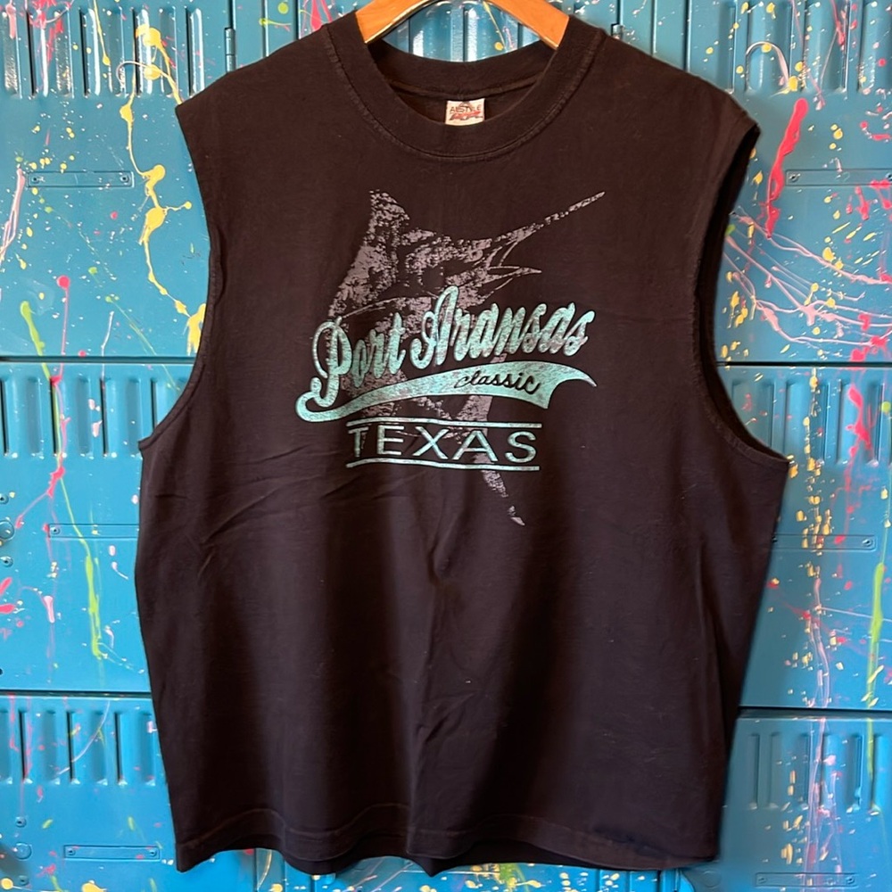 ❤️💰🥳Alstyle Port Aransas Muscle Tee. XL. M116
